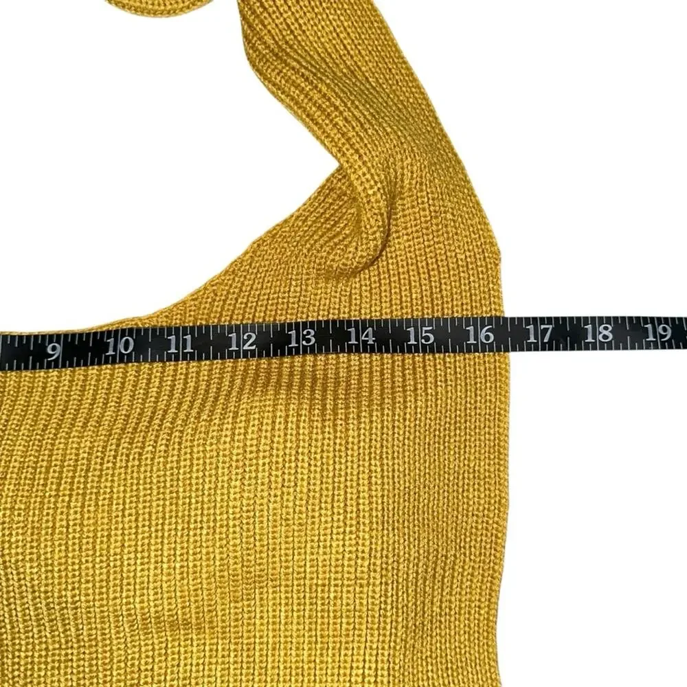 Free People Beach Orchid Convertible Knit Sweater Tank XL